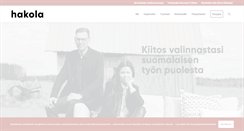 Desktop Screenshot of hakola.fi